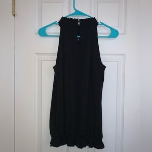 3/$12 Black mock neck top